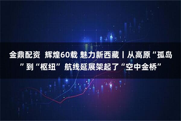 金鼎配资  辉煌60载 魅力新西藏丨从高原“孤岛”到“枢纽” 航线延展架起了“空中金桥”
