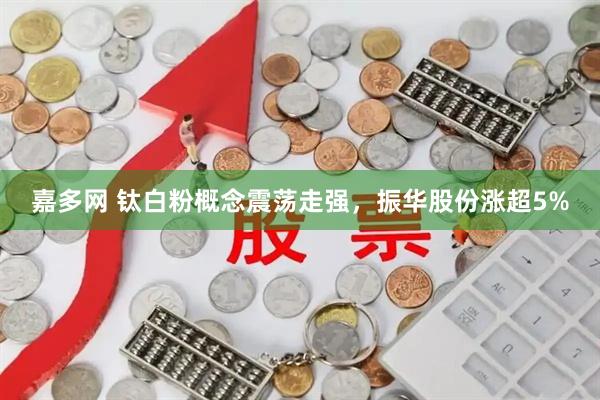 嘉多网 钛白粉概念震荡走强，振华股份涨超5%